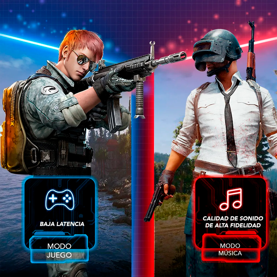AUDÍFONOS GAMER RECCI REP-W48: EL PODER DEL SONIDO EN TUS MANOS