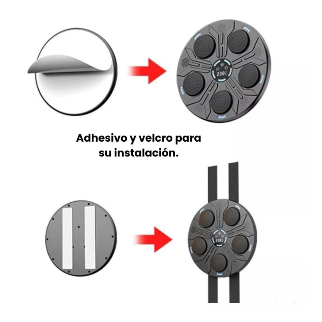 🥊 Máquina de Boxeo Musical Inteligente + Guantes (Edición Nexosud) 🎶